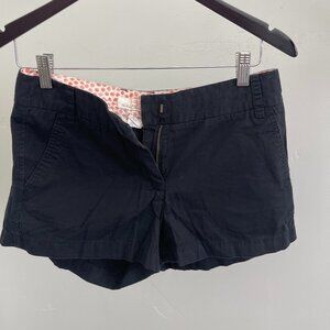 J.Crew Womens Black Chino Short